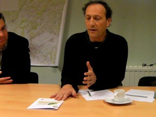 Jean-David Abel présente le plan climat du Pays de Romans