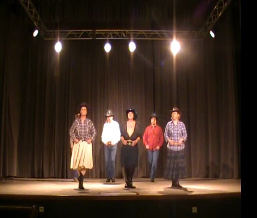 "Freight Train" Line Dance