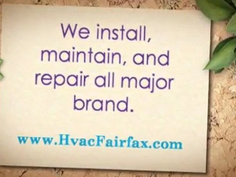 Affordable heating and cooling in Fairfax, VA : Save money
