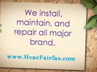 Affordable heating and cooling in Fairfax, VA :   Save money