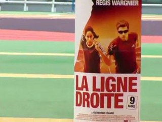 Démonstration de course pour athlètes non-voyants à l'INSEP