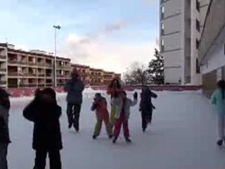 la patinoire de la toussuire mars 2011