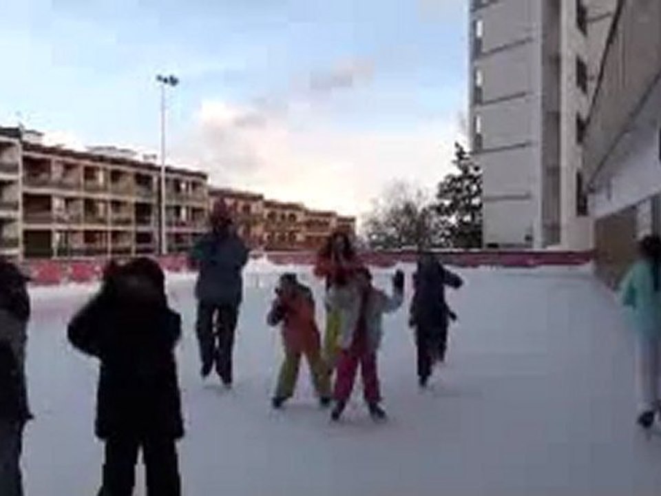 la patinoire de la toussuire mars 2011