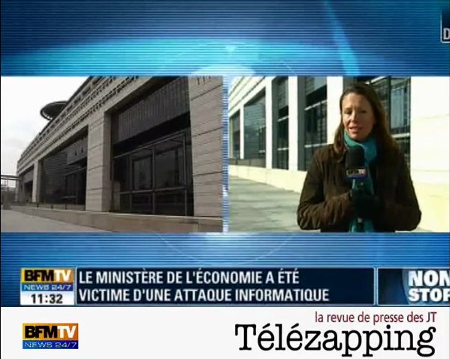 Télézapping : "Des cyberpirates s'en prennent à la France"