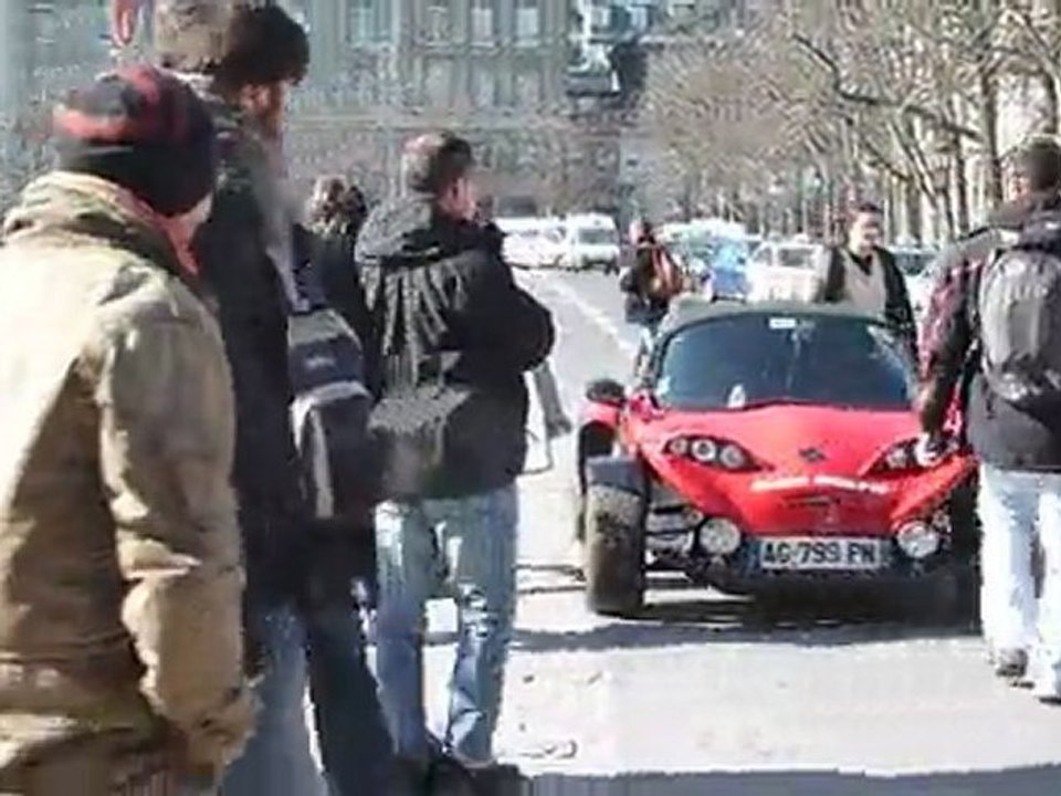 SECMA F16 abandonné 4 minutes dans Paris