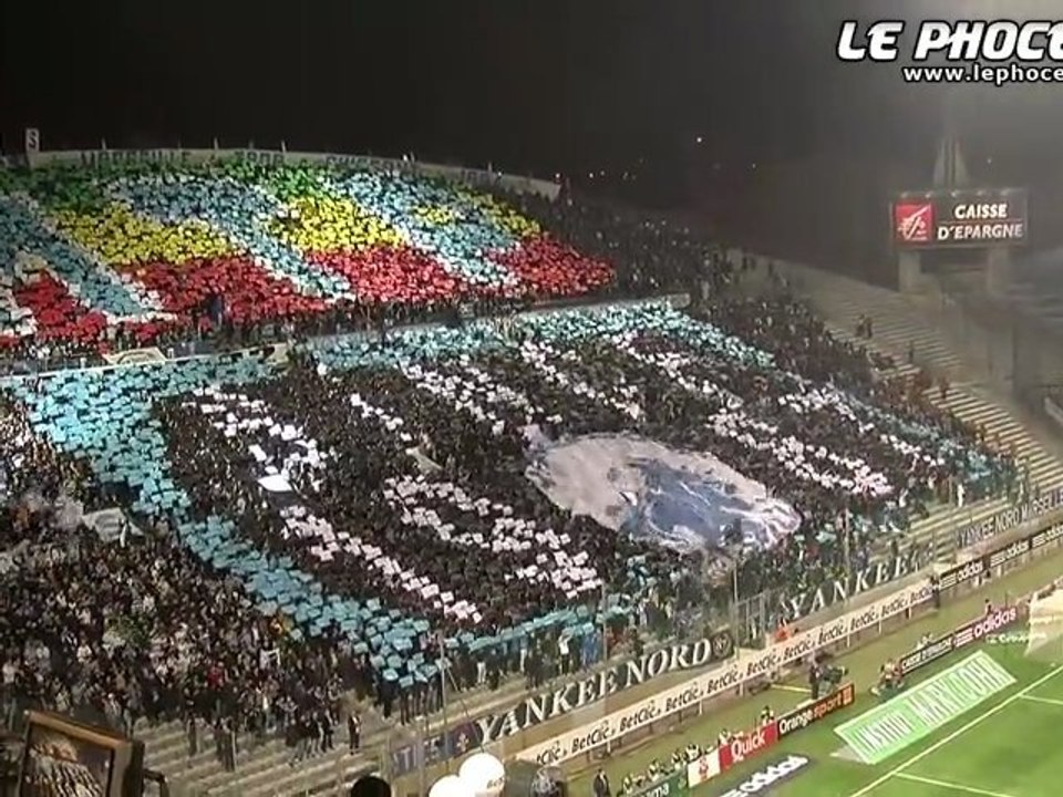 Les tifos d'OM-Lille