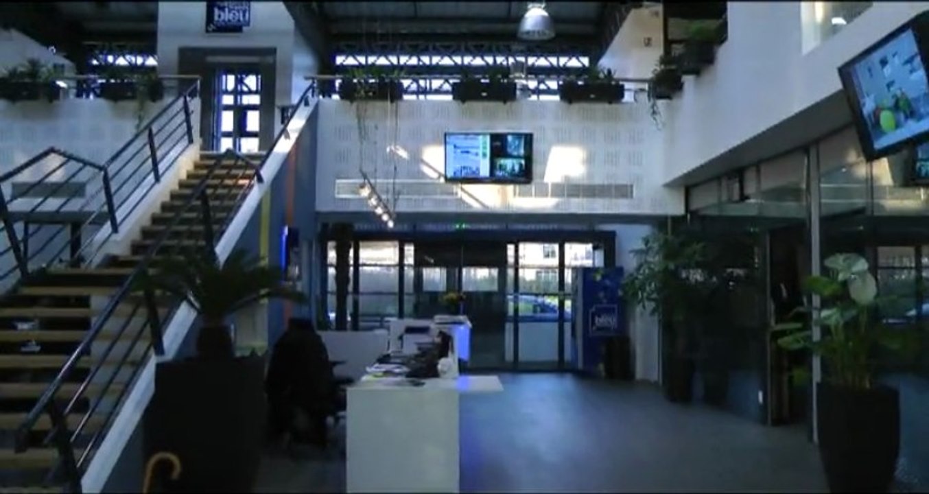 Visite des locaux de France Bleu Haute-Normandie