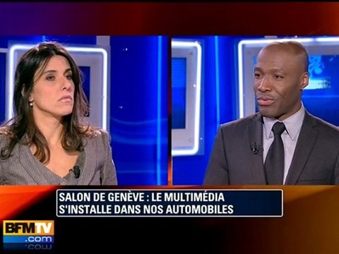 Les écrans tactiles et les applications débarquent dans les voitures
