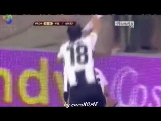 PAOK europe - goals 2010-11