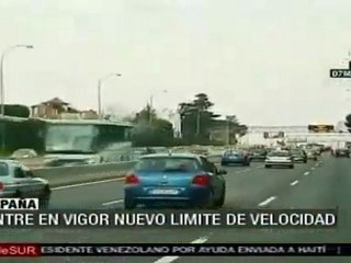 Nuevo límite de velocidad entra en vigor en España