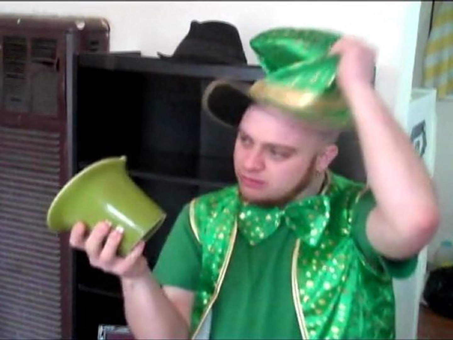 ⁣House gets trashed on St. Patrick's Day