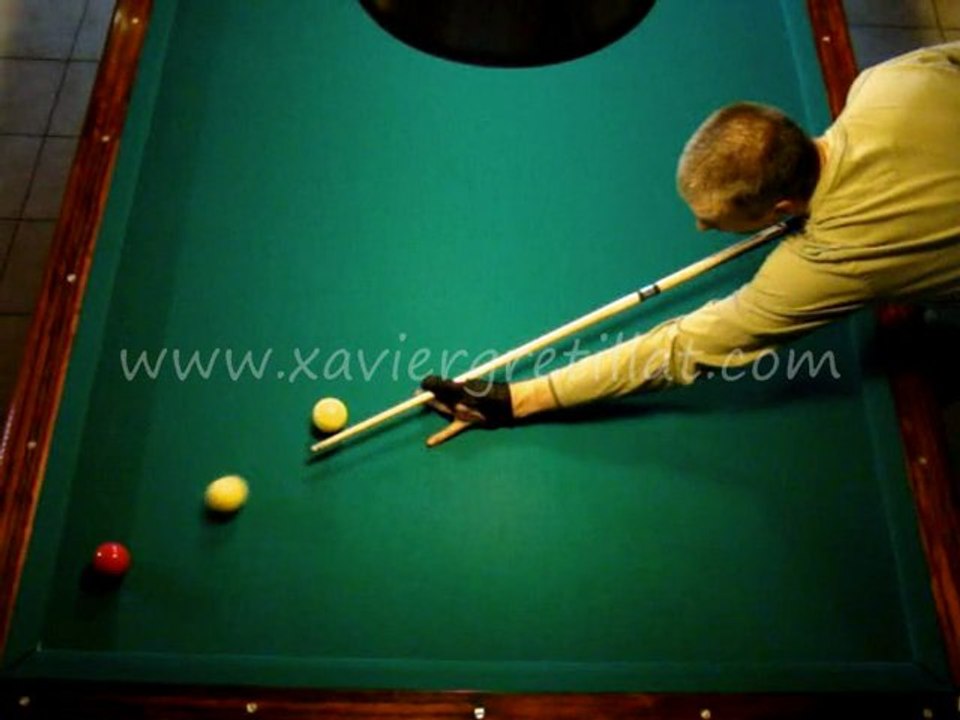 Billard français -  33 rappels de large