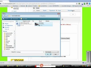 Fotoğraf galerisine fotoğraf yüklemek