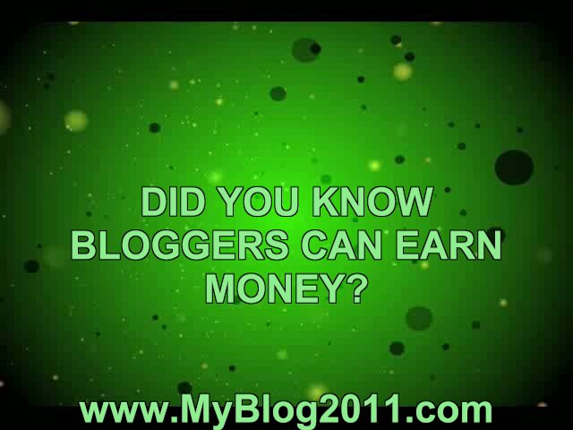 make money by blogging