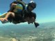 Joel Parkinson jumps out of an airplane