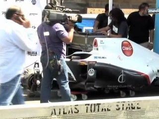 MT - Color: Checo Pérez, 25 de febrero 2011