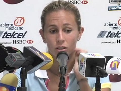 Medio Tiempo.com - Gisela Dulko gana la primera ronda del Abierto Mexicano de Tenis