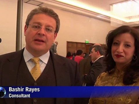 Models strut in rare West Bank fashion show