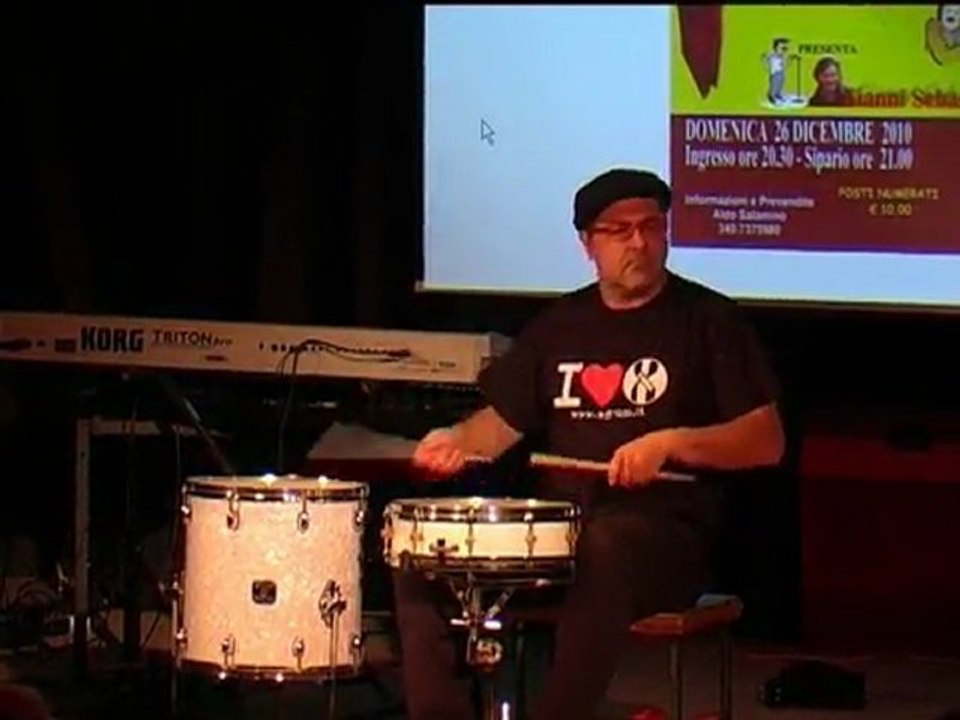 Solo drum Teatro Turoldo