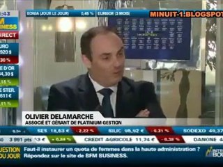 Olivier Delamarche BFM Business 8/03/2011 - 8 mars 2011
