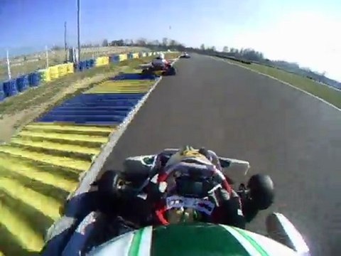 Entrainement de Kart au Mans, Circuit Alain Prost le 06/02/2