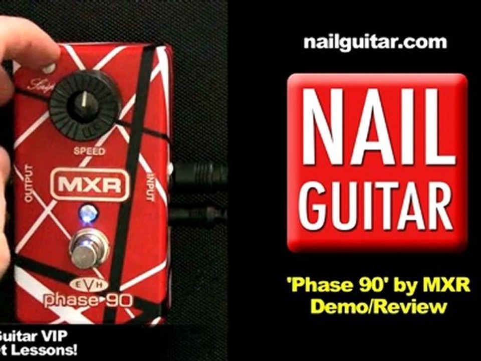 Guitar Pedal Review: EVH Phase 90 - MXR Eddie Van Halen ...