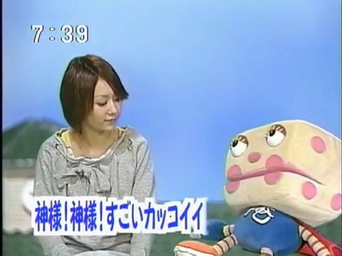 sakusaku 2004.01.20 「カエラちゃんもガンダム見ちゃいました。」キョロ助さんからのメール　2/4