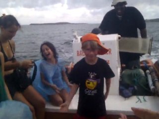 Balade en mer avec bébêche