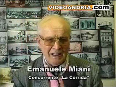 L'ANDRIESE EMANUELE MIANI PARTECIPA ALLA CORRIDA