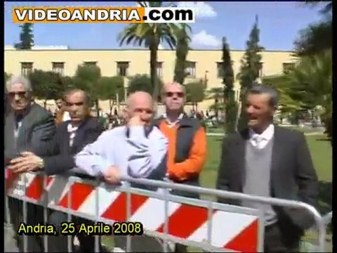 ANDRIA, 25 APRILE 2008: 63° ANNIVERSARIO DELLA LIBERAZIONE