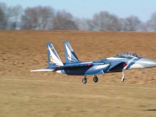 Geiler Jet / Erstflug Landung