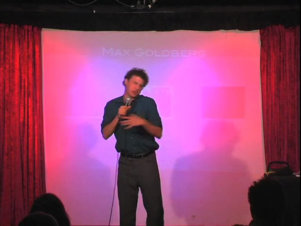 Max Goldberg crashes a van