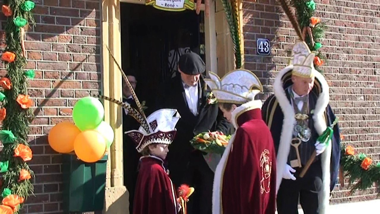 Boerenbruiloft Wortelpinnen Heijen 2011 deel 1