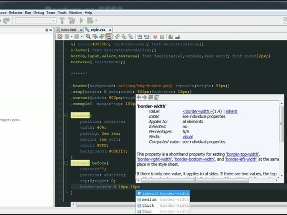 Tutoriel : Créer une bordure en CSS3