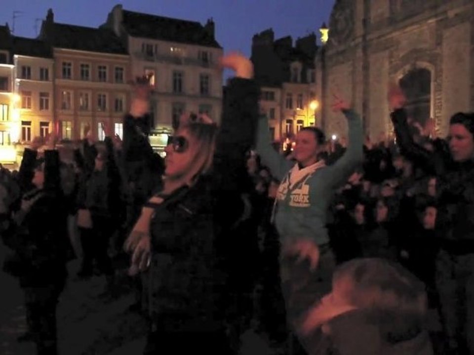 Flashmob Black Eyed Peas à Boulogne-sur-Mer