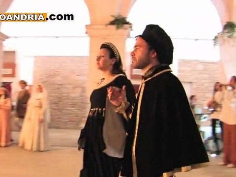Andria: Banchetto medievale alla corte del Duca Francesco II Del Balzo - Fiera D'Aprile 2009