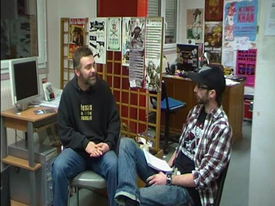 Interview Manu, label Les Disques Plâtre (Chalon - 5/03/11)