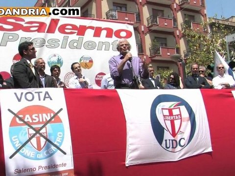 Francesco Salerno ad Andria per le elezioni provinciali 2009