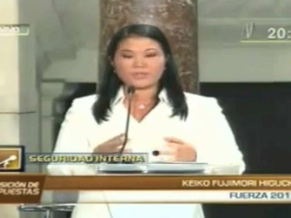 Keiko Propuestas "Educación, Seguridad Ciudadana y Economía"