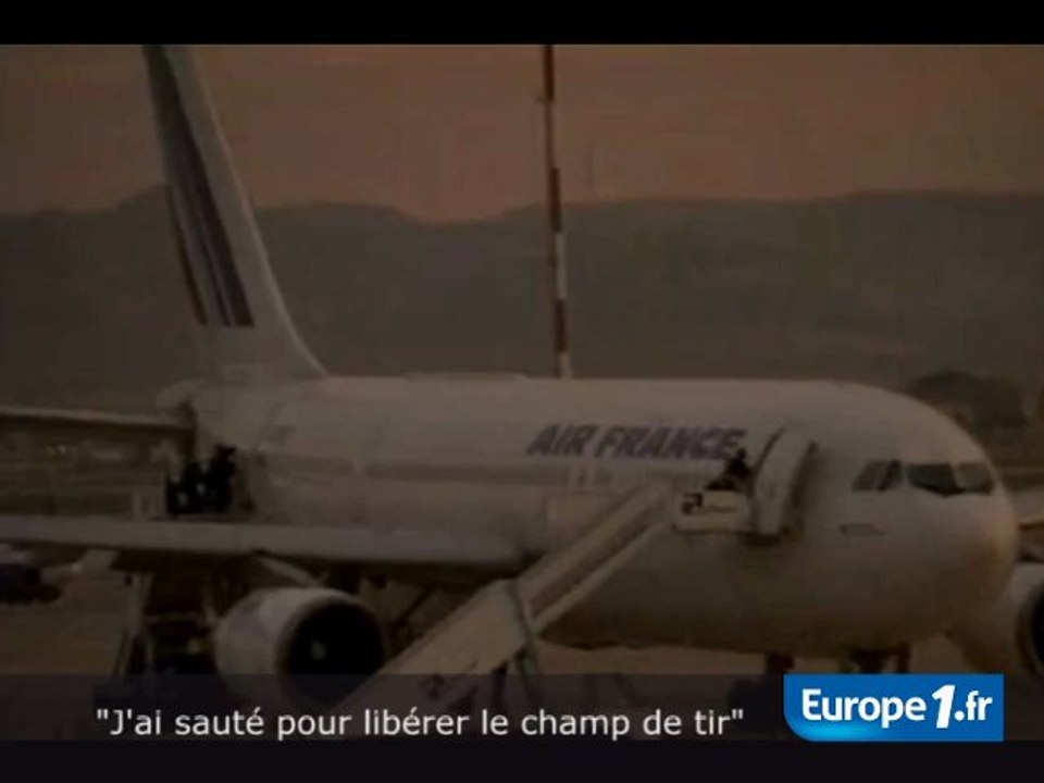 "J'ai sauté pour libérer le champ de tir"