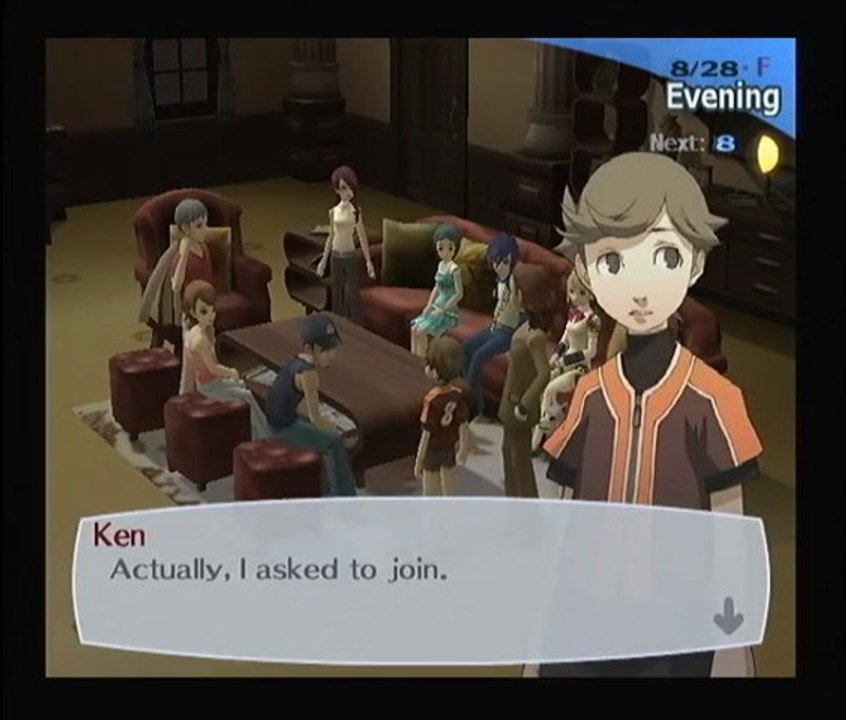 Persona 3 - 08/25 au 31 part.2 - Ken rejoint l'équipe