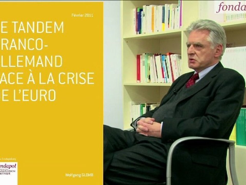 W.Glomb Le tandem franco-allemand face à la crise de l'Euro