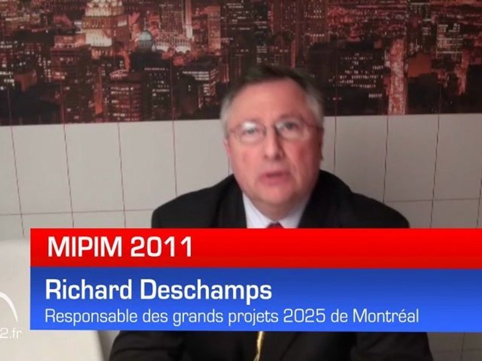 Présentation de la ville de Montréal au MIPIM 2011
