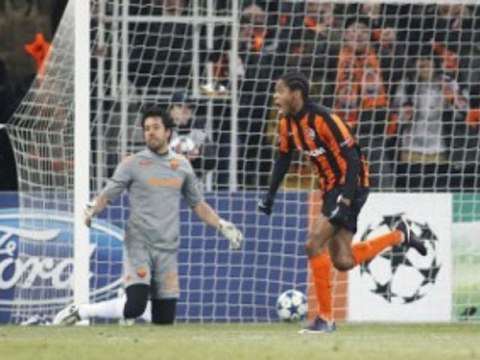 Shaktar Donestk 3-0 AS Roma William strike, Mexes red-card