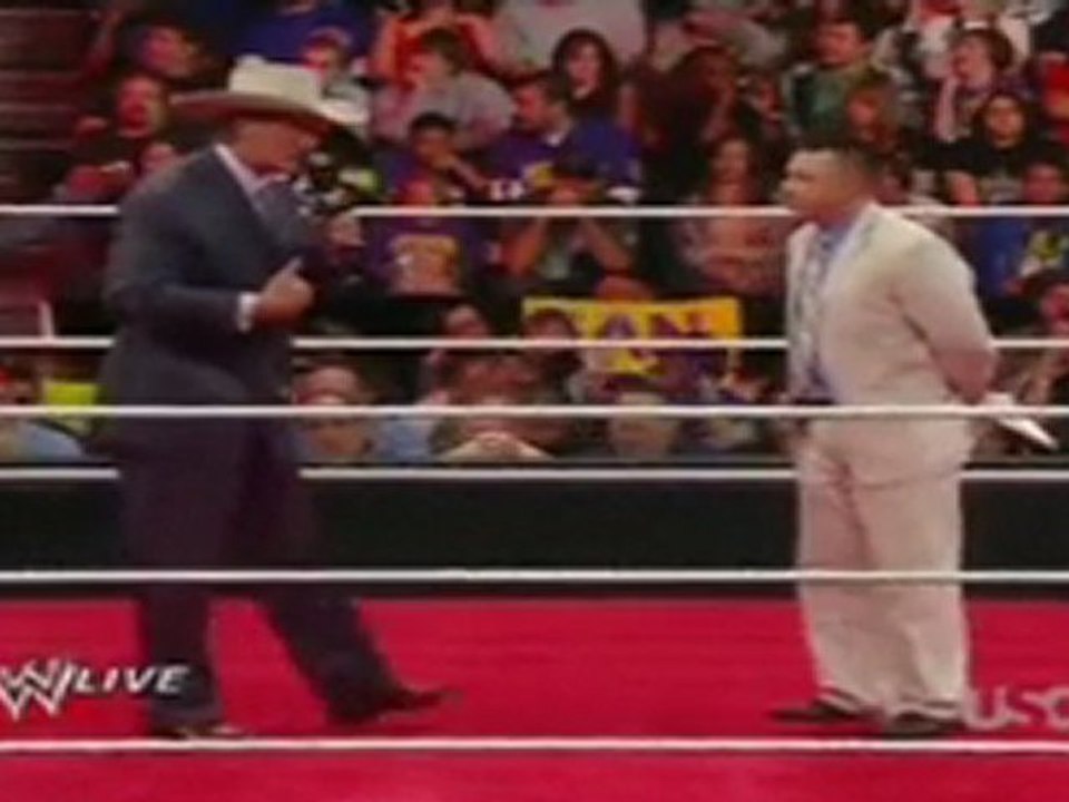 JBL, Michael Cole, and Stone cold Steve Austin 3-7-11