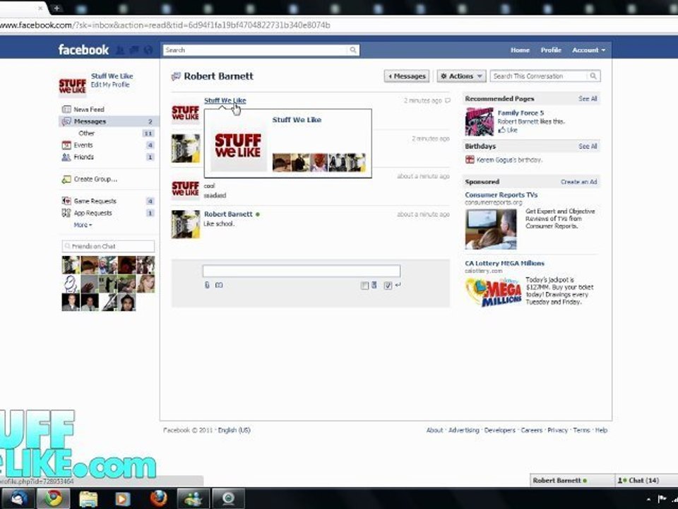 Facebook Messages