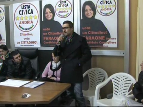 Andria 5 Stelle: Nuovo Comitato Elettorale - Prima Parte
