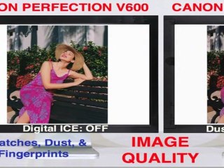 Epson V600 Photo Scanner vs. Canonscan 9000F