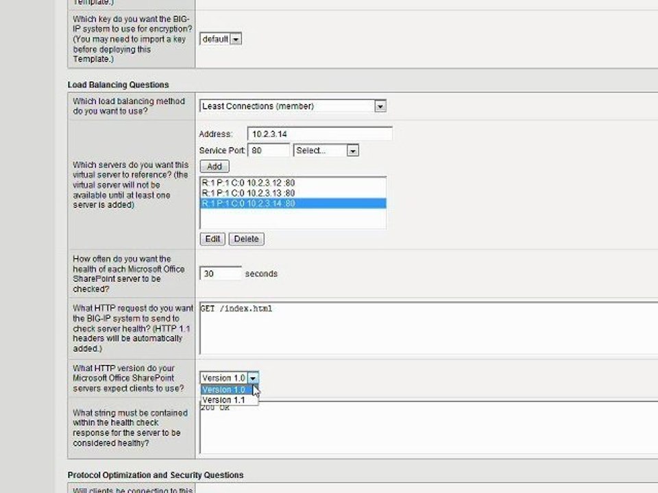 BIG-IP Configuration Series: SharePoint Load Balancing ...