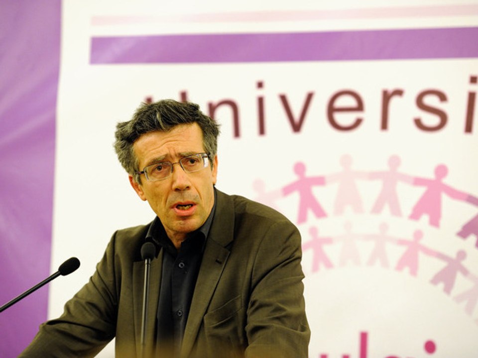 G. Duval : intervention à l'Univ. sur la valeur Travail